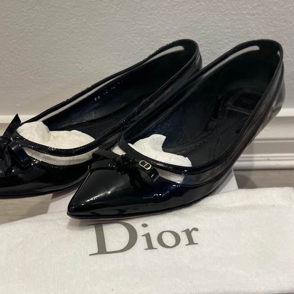 DIOR Patent Ballerina Flats - Picture 5 of 7